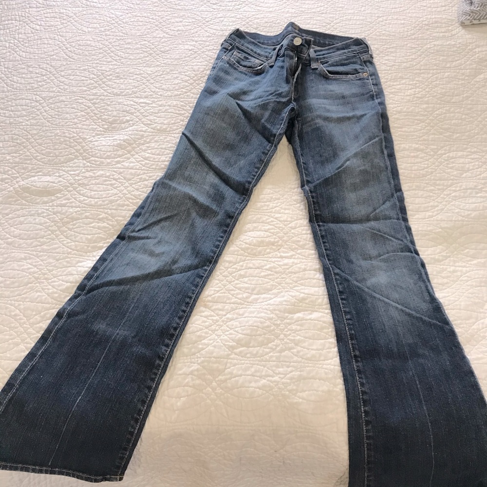 7 for mankind low rise jeans
